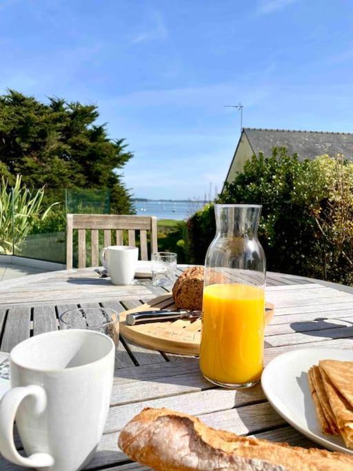 Ty Limicoles, Villa Avec Vue Sur Golfe Du Morbihan Локмариакер Экстерьер фото