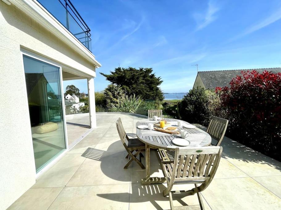 Ty Limicoles, Villa Avec Vue Sur Golfe Du Morbihan Локмариакер Экстерьер фото