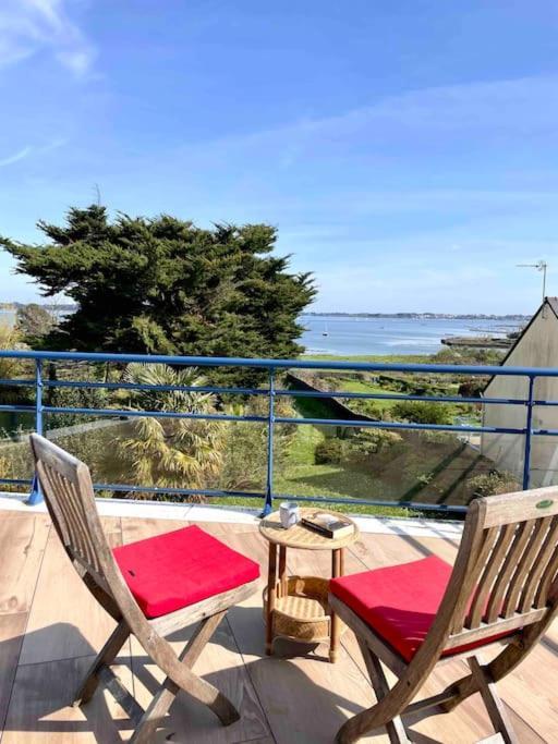 Ty Limicoles, Villa Avec Vue Sur Golfe Du Morbihan Локмариакер Экстерьер фото